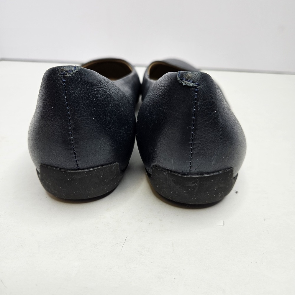 Marc Joseph New York Newkirk Flats Leather Upper Size 8 Navy Blue - Picture 6 of 11